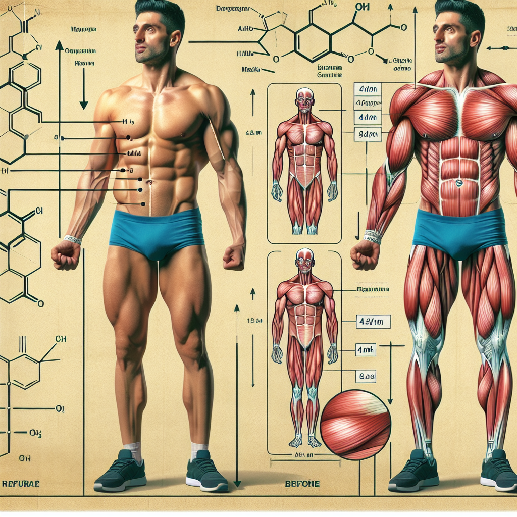 Effects of drostanolone on muscle mass enhancement