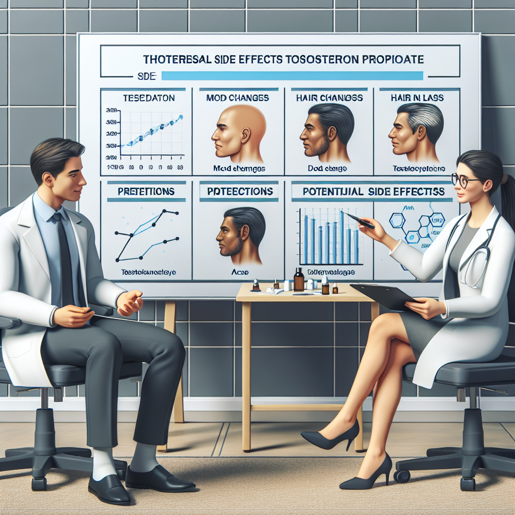 Administering testosterone propionate: side effects and precautions