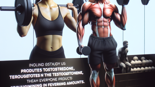 Testosterone as a determining factor in athletes' muscle strength