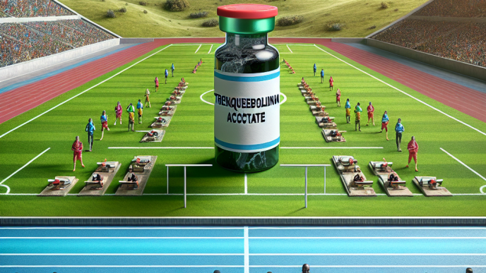 Trenbolone acetate as a doping agent in sports