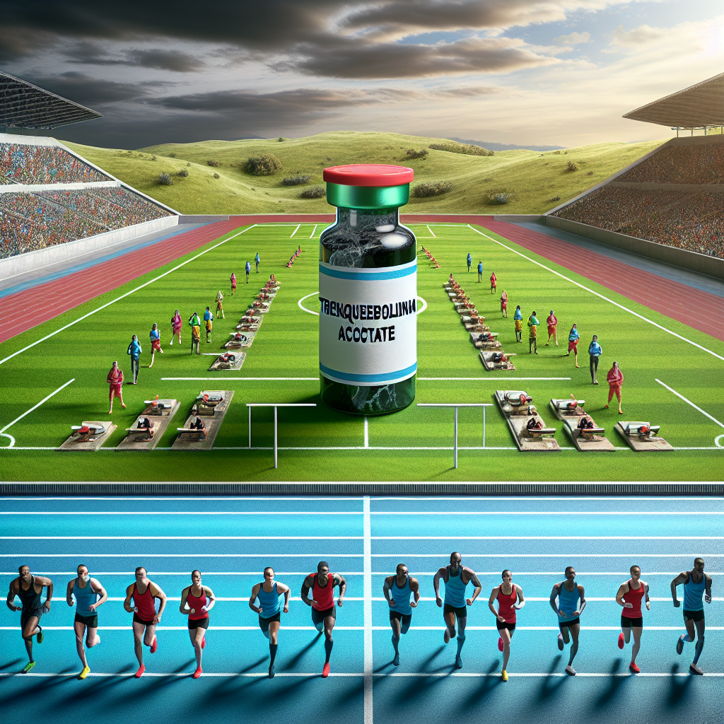 Trenbolone acetate as a doping agent in sports