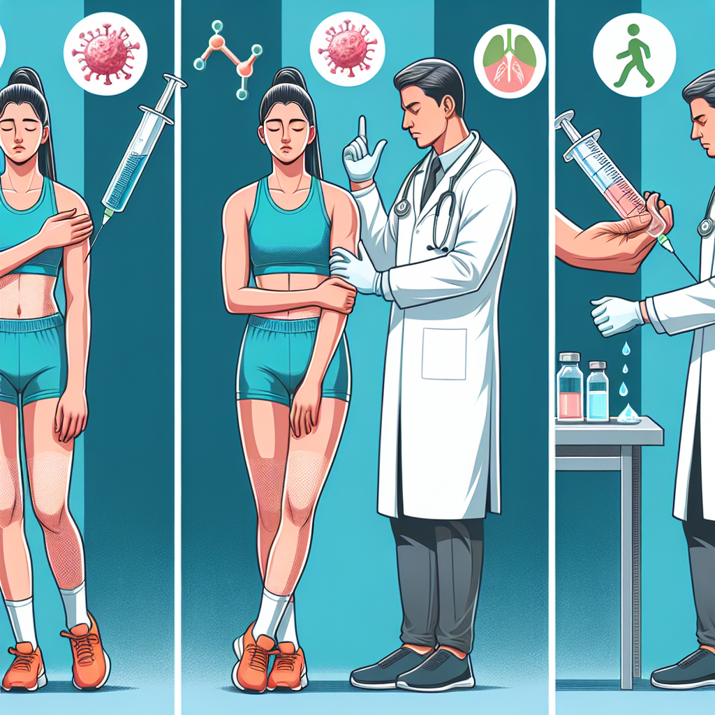 Positive effects of bactericidal water injections on athletes