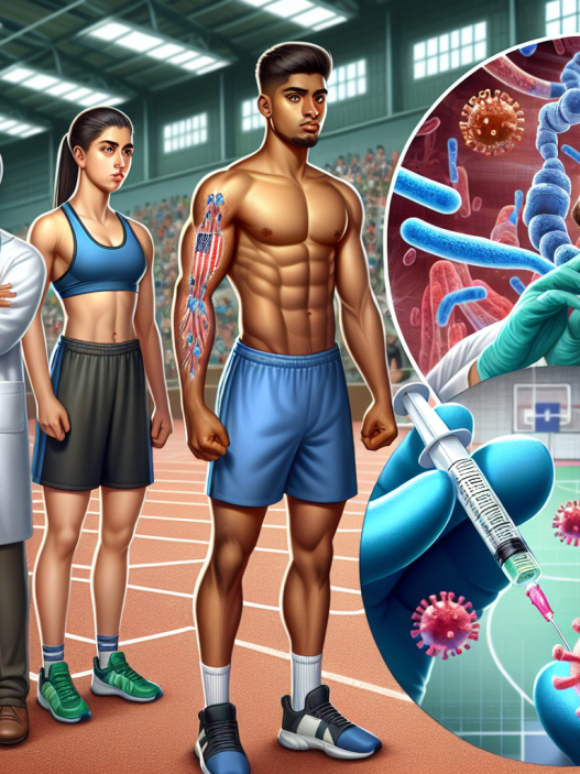 Proper utilization of bactericidal water injections in athletes