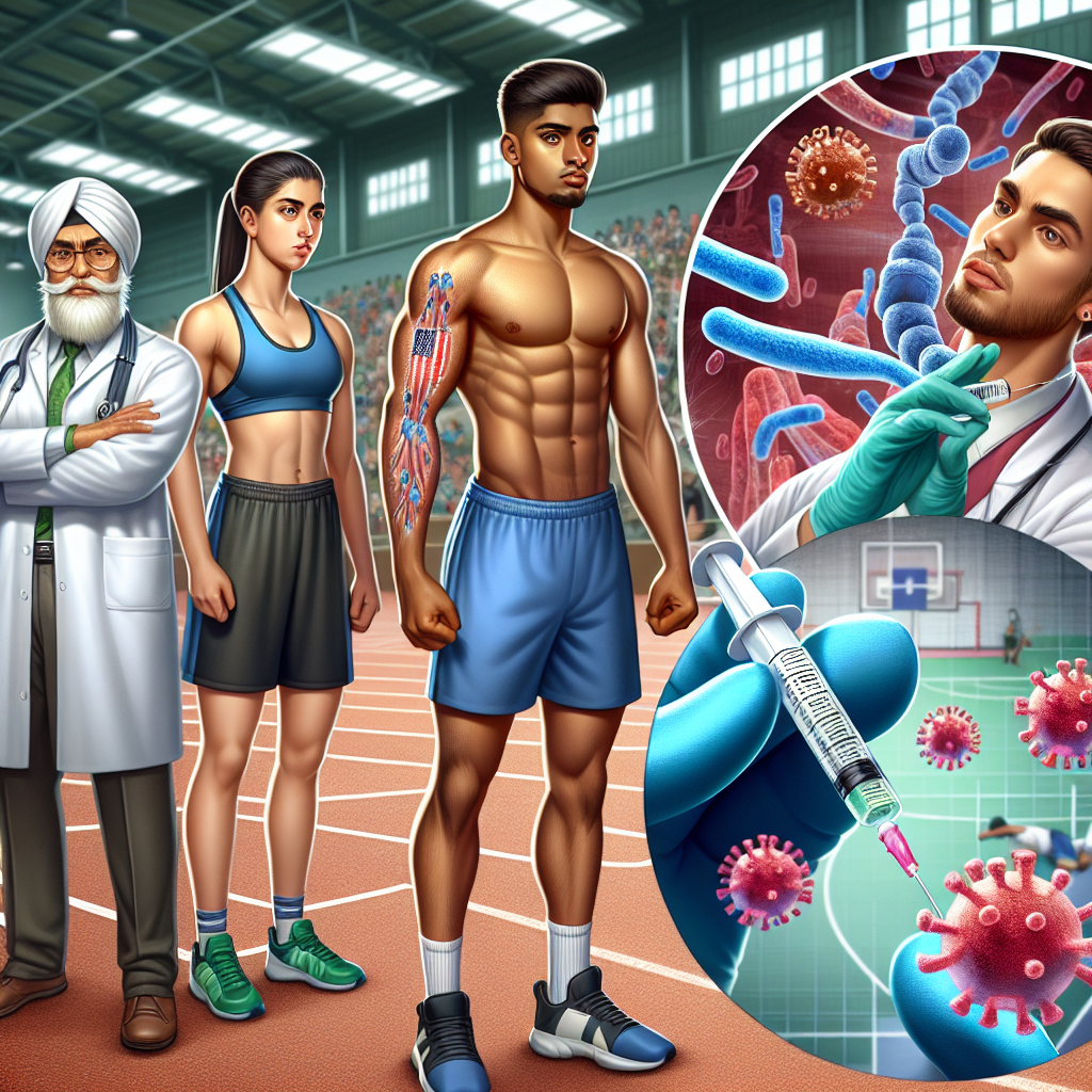 Proper utilization of bactericidal water injections in athletes