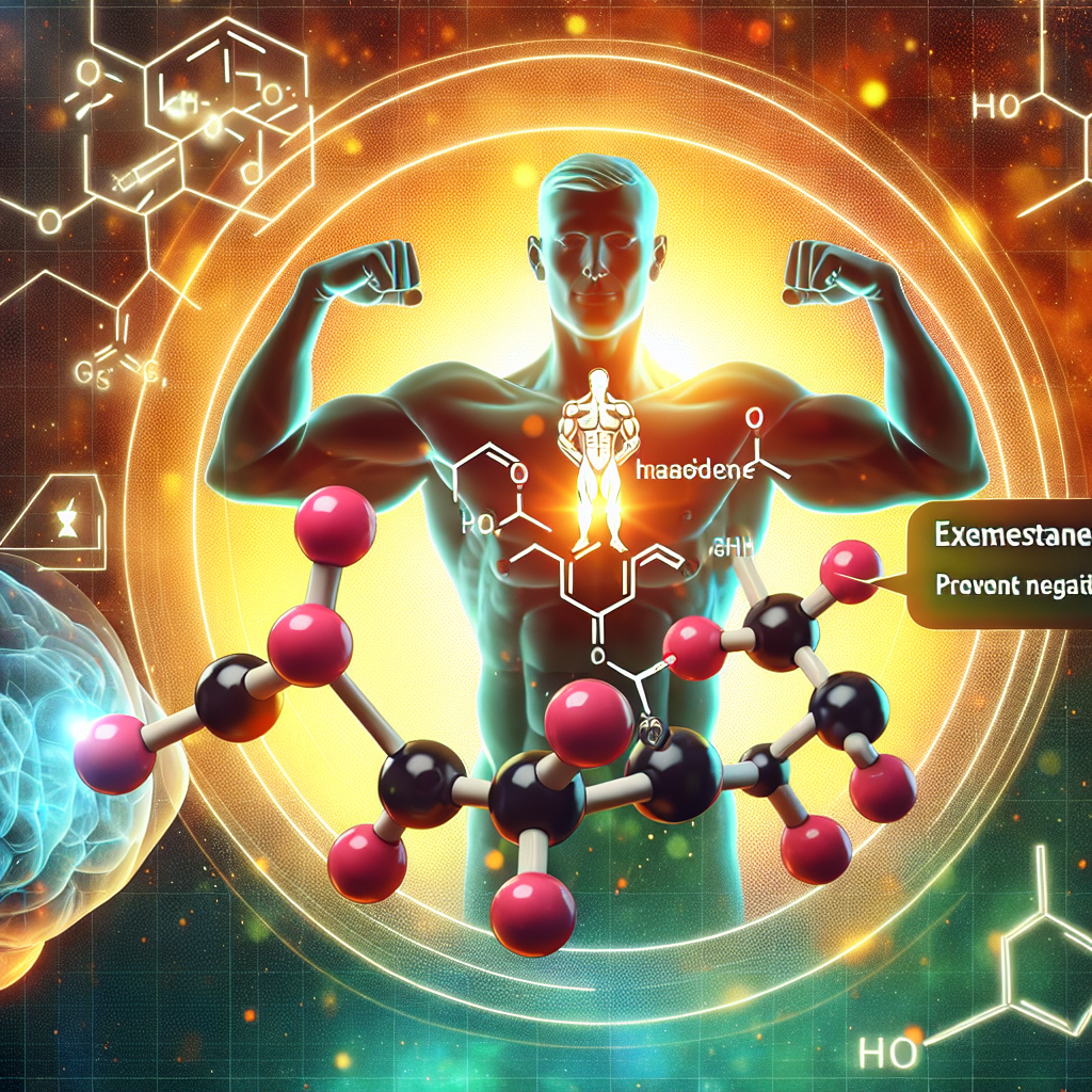 Role of exemestane in preventing adverse reactions to anabolic steroids