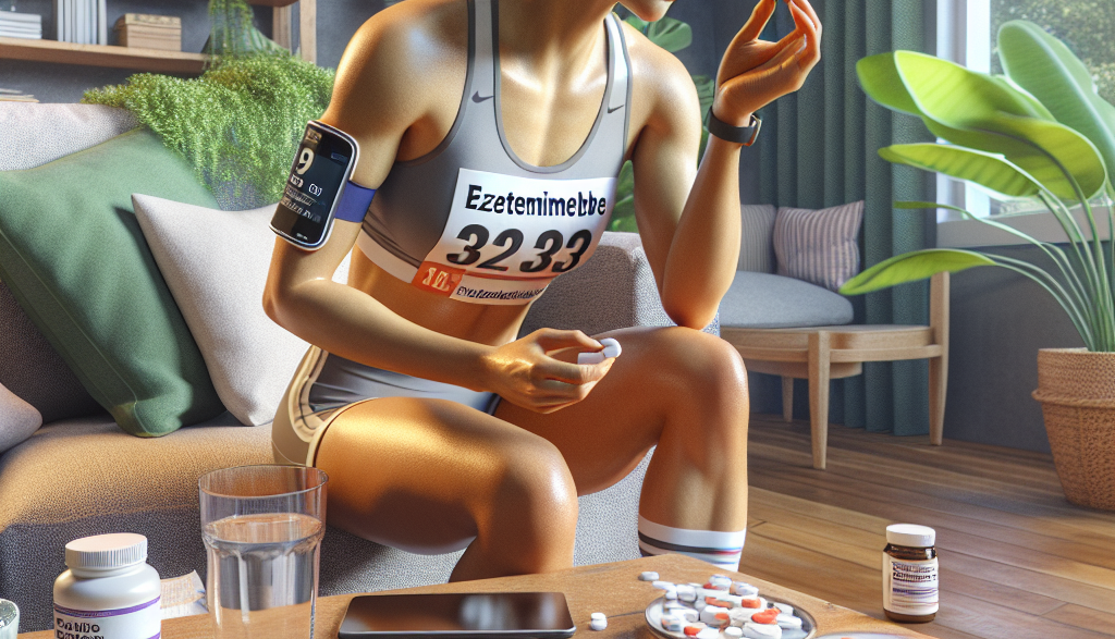 Ezetimibe in supportive therapy for athletes with hypercholesterolemia