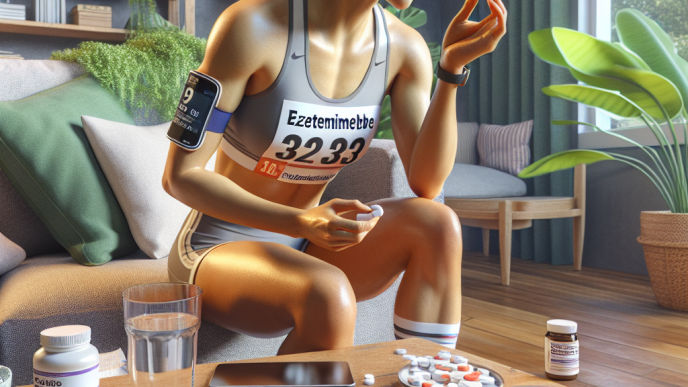 Ezetimibe in supportive therapy for athletes with hypercholesterolemia