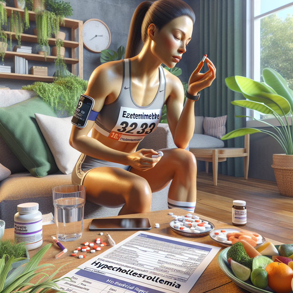 Ezetimibe in supportive therapy for athletes with hypercholesterolemia