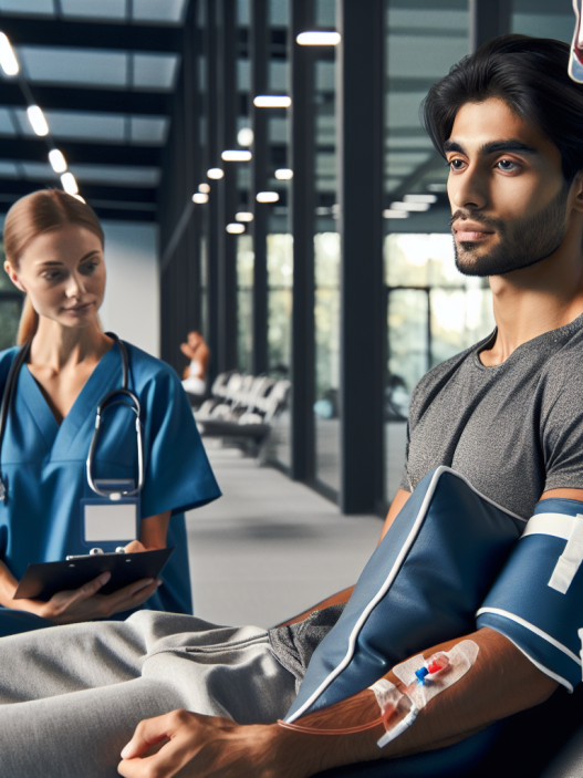 Therapeutic use of erythropoietin in professional athletes