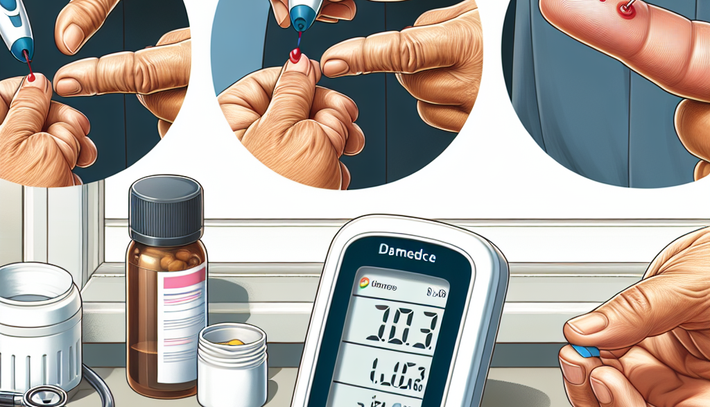 Blood glucose monitoring with tamoxifene