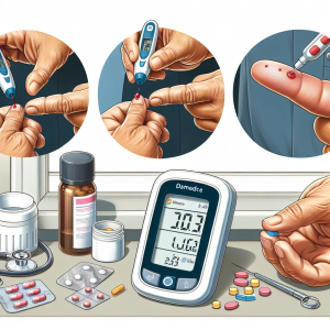 Blood glucose monitoring with tamoxifene