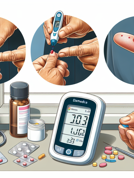 Blood glucose monitoring with tamoxifene