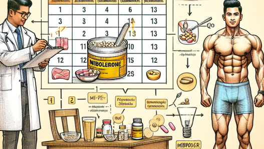 Diet optimization while using mibolerone