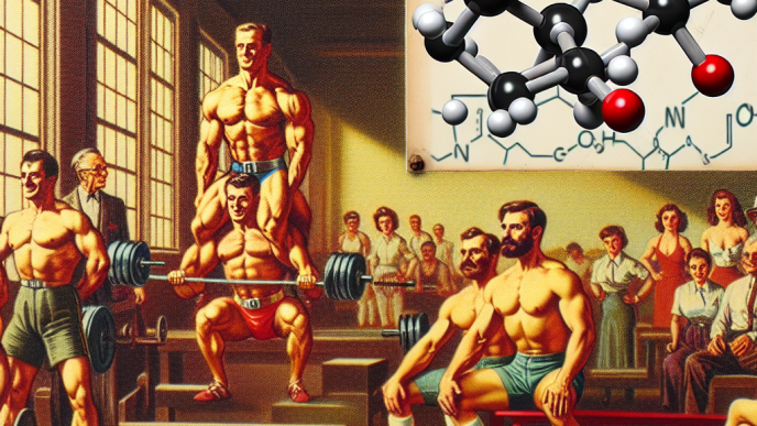 Golden era of bodybuilding and metildrostanolone