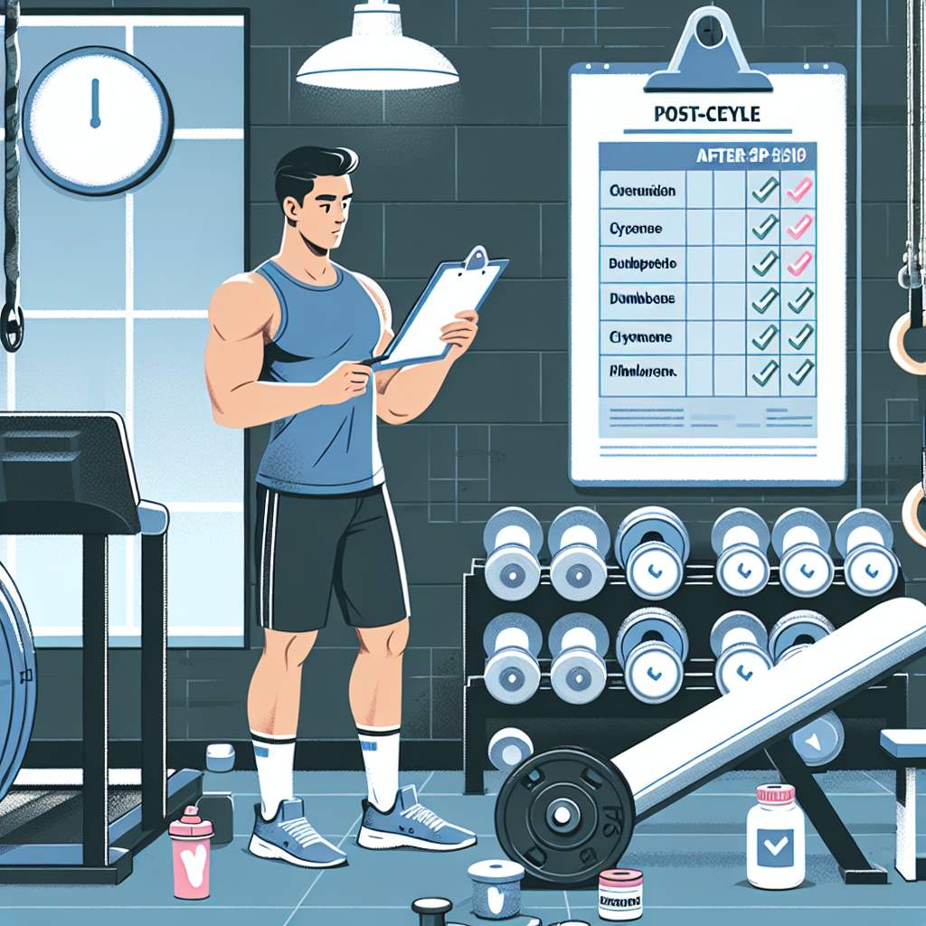 Training adjustments during pct from mibolerone