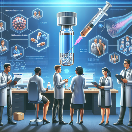 Clinical trials involving acetato di metenolone
