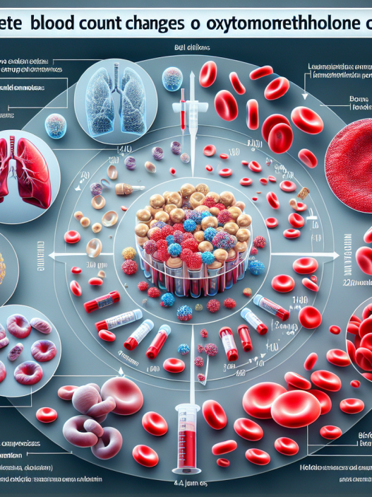 Complete blood count changes with oxymetholone compresse