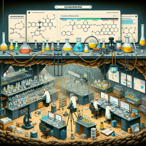 Underground lab versions of oxandrolone: history