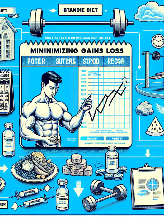 Minimizing gains loss after turinabol iniettabile cycle