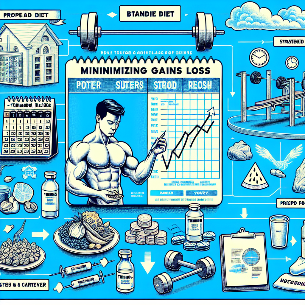 Minimizing gains loss after turinabol iniettabile cycle