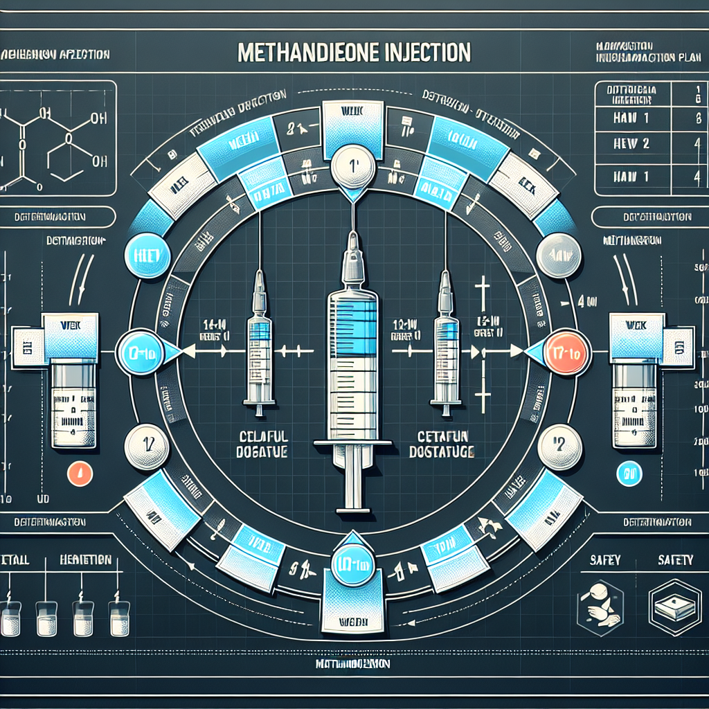 Sample cycle plan for methandienone injection: 12 weeks